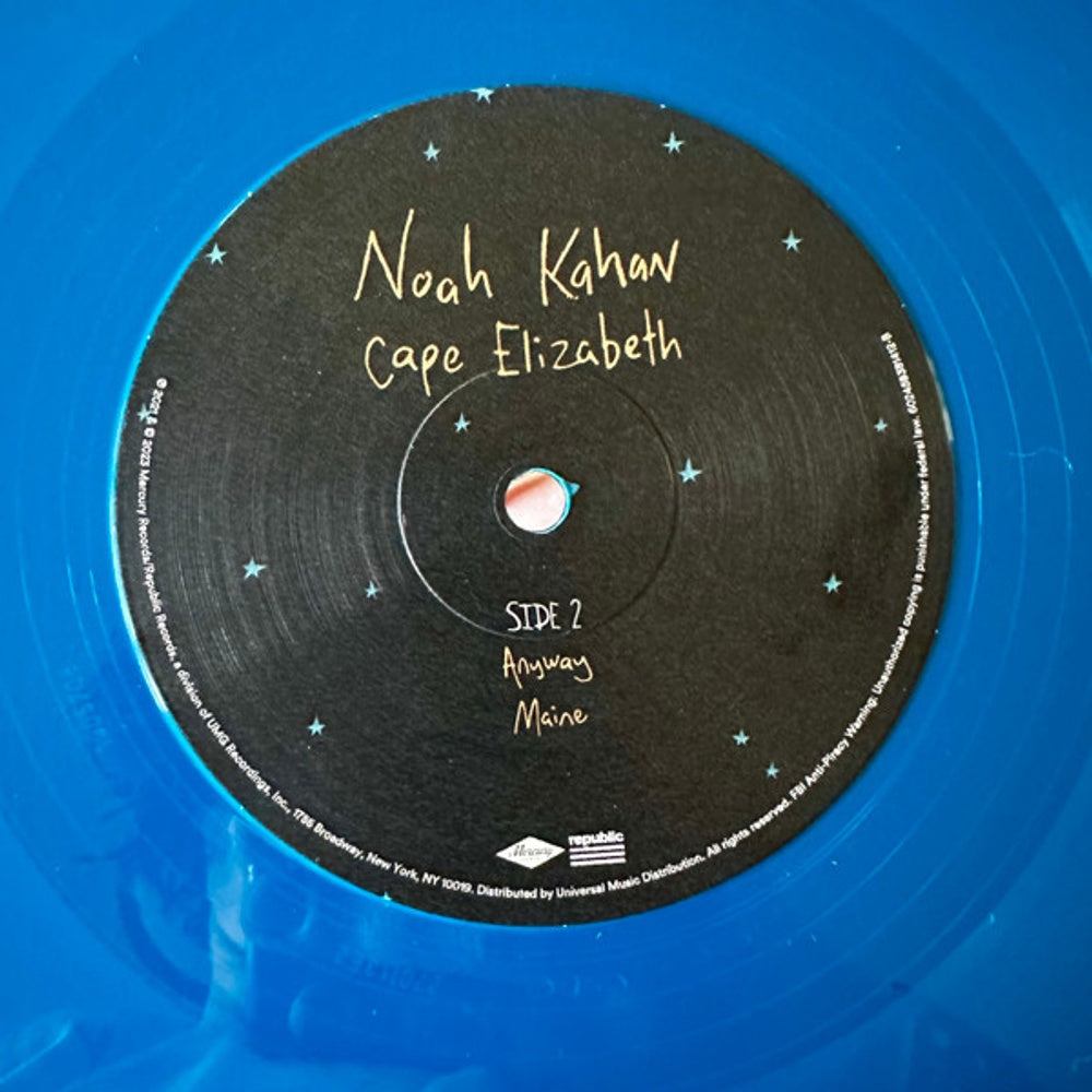 Image 2: Noah Kahan – Cape Elizabeth (Aqua 12 LP Vinyl) Vinyl LP | Relix