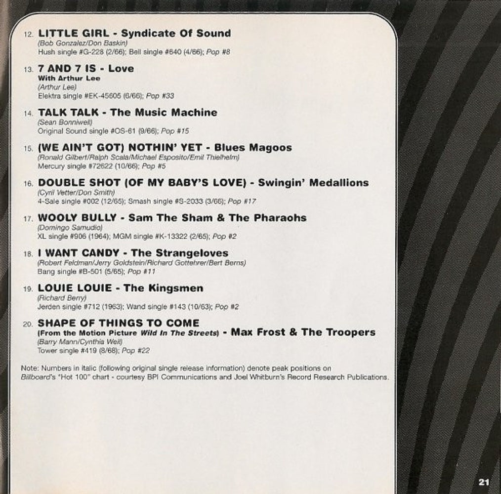 Image 2: Nuggets From Nuggets-Artyfa – Nuggets From Nuggets: Original Artyfacts From The First Psychedelic Era CD | Relix