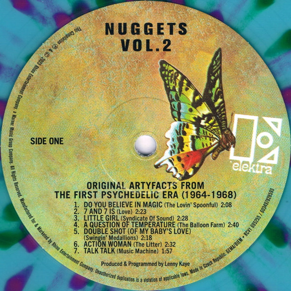 Image 2: Nuggets – Nuggets: Original Artyfacts From The First Psychedelic Era (1965-1968), Vol. 2 (SYEOR 24 Exclusive Psychedelic LP Vinyl) Vinyl LP | Relix