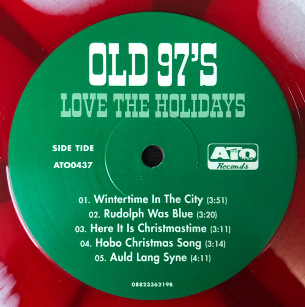 Image 2: Old 97's – Love The Holidays (Red & Green Splatter LP Vinyl) Vinyl LP | Relix