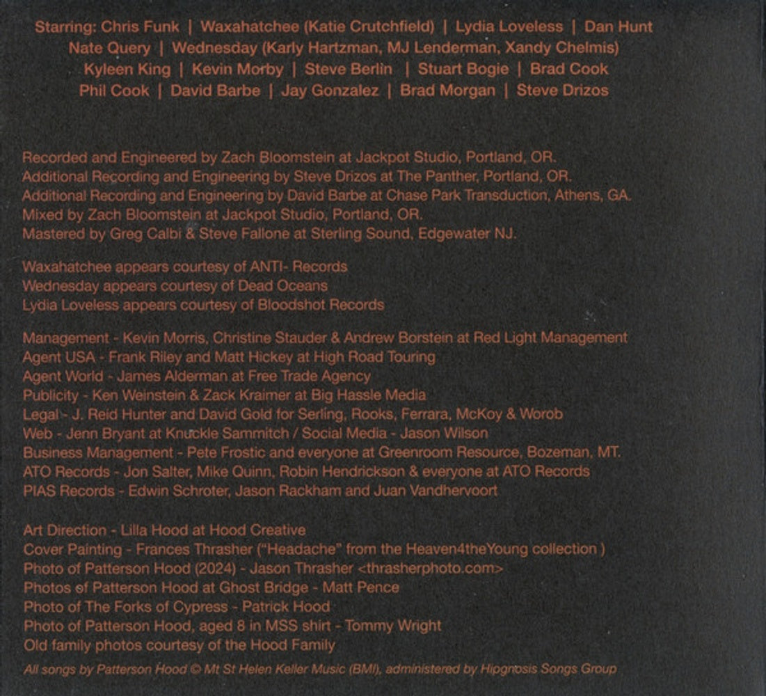 Image 2: Patterson Hood – Exploding Trees & Airplane Screams CD | Relix
