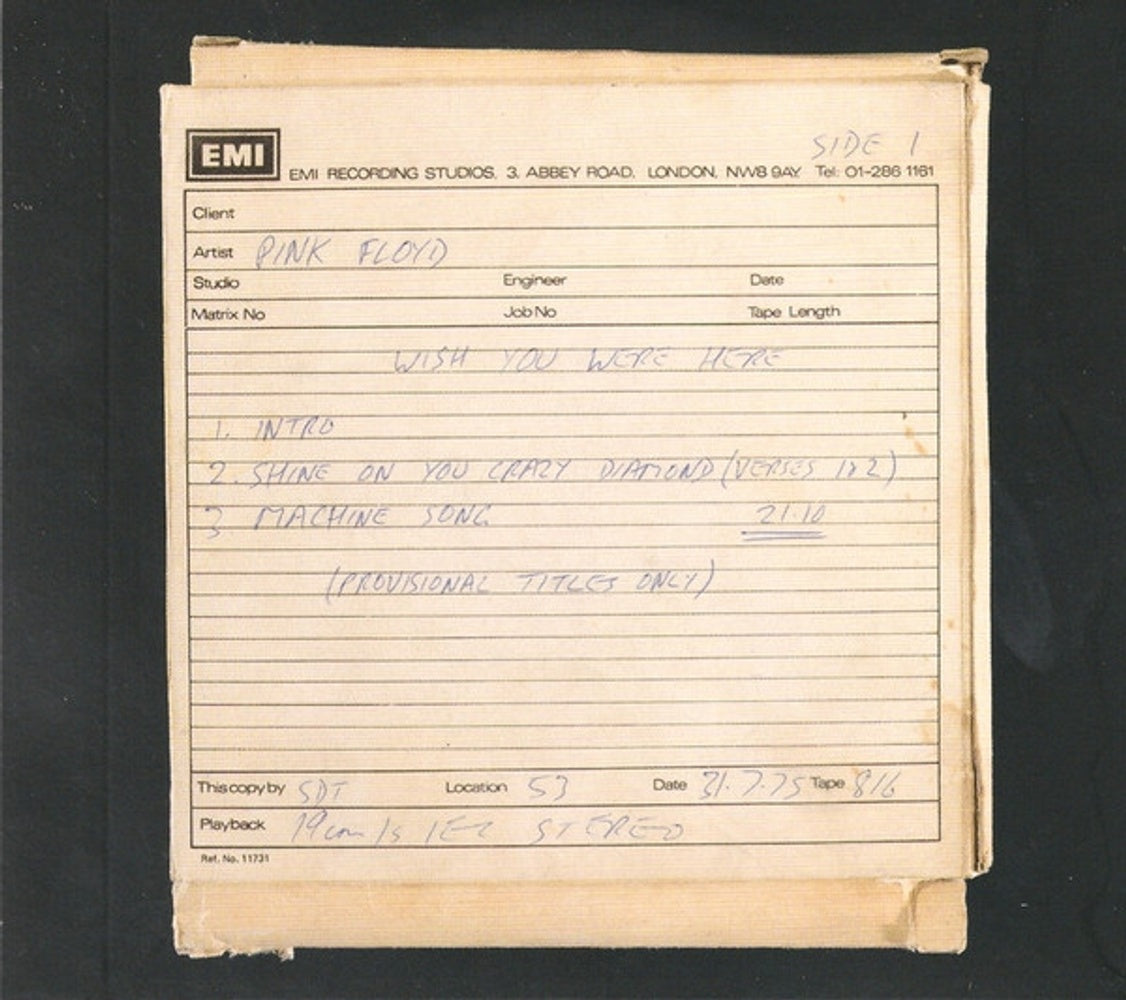 Image 2: Pink Floyd – Wish You Were Here (50th Anniversary CD) CD | Relix
