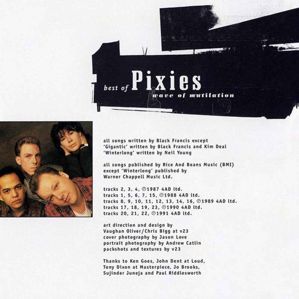 Image 2: Pixies – Wave of Mutilation: The Best of Pixies (PA CD) CD | Relix