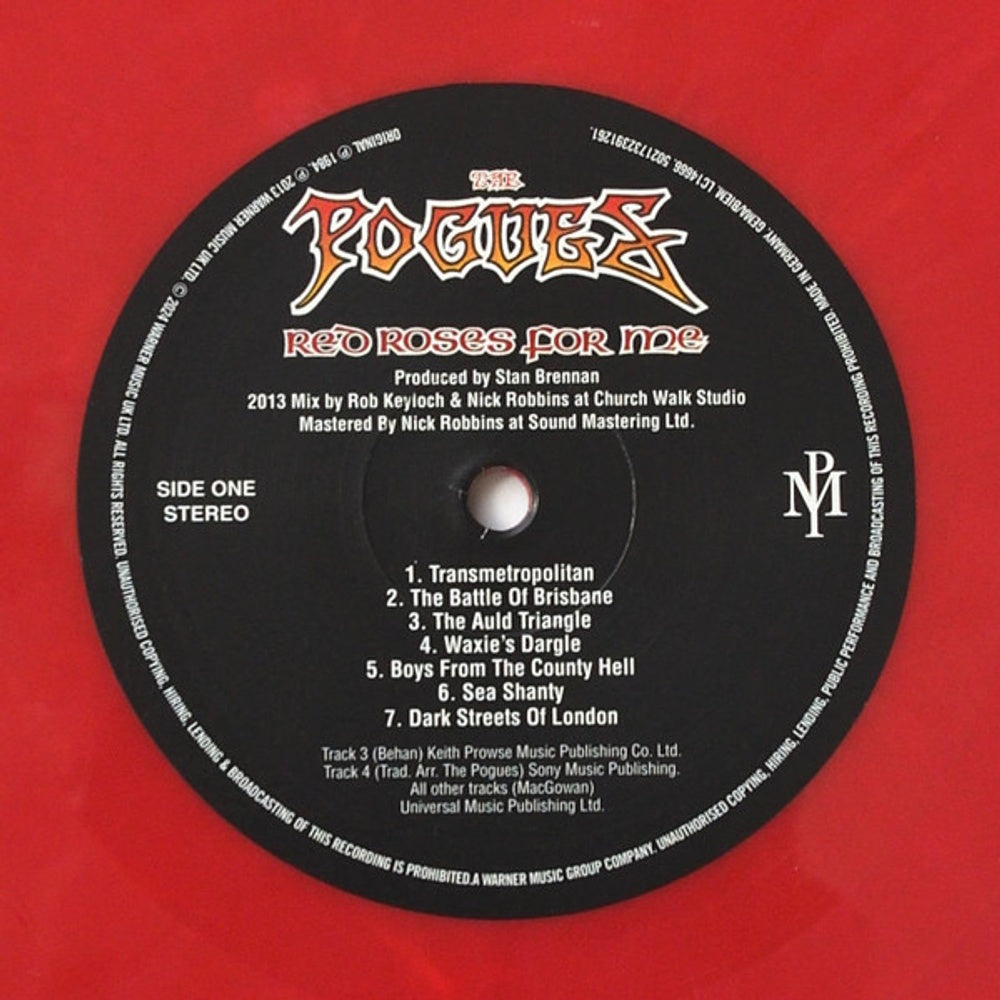 Image 2: Pogues – Red Roses For Me Vinyl LP | Relix