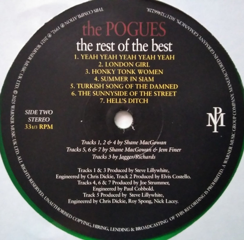 Image 2: Pogues – Rest Of The Best Vinyl LP | Relix