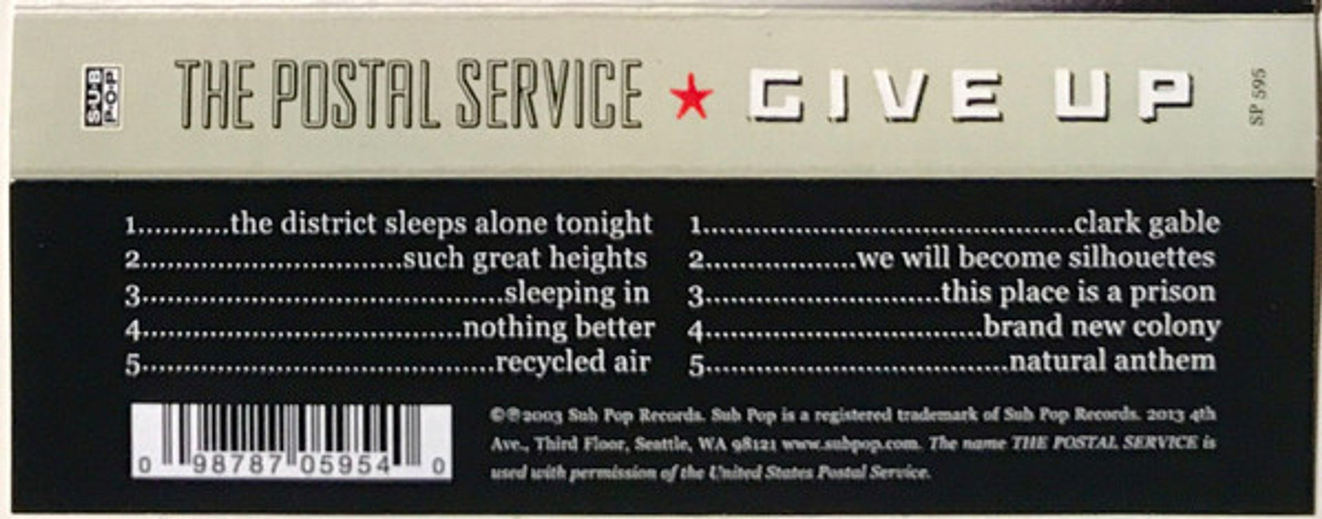 Image 2: Postal Service – Give Up Cassette | Relix