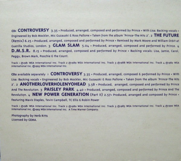 Image 2: Prince – Controversy Vinyl LP | Relix