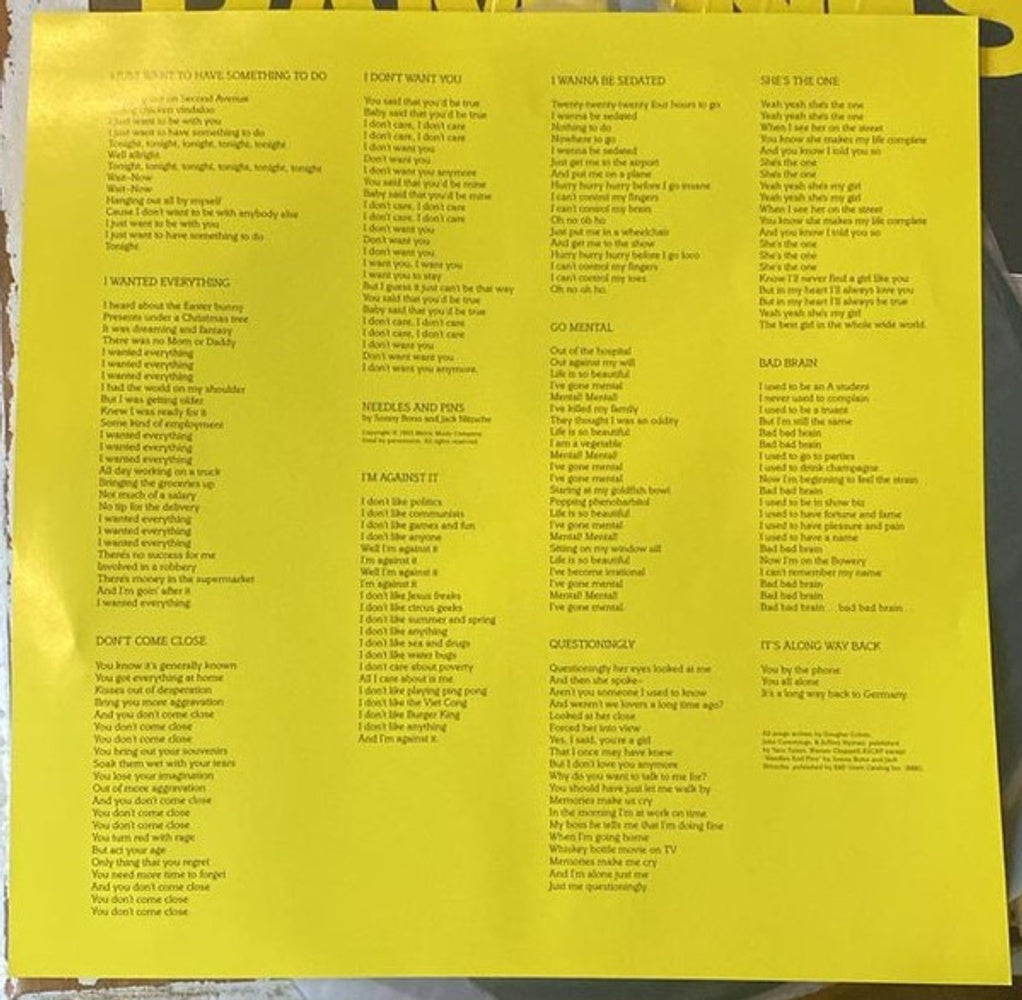 Image 2: Ramones – Road To Ruin (Remastered LP Vinyl) Vinyl LP | Relix