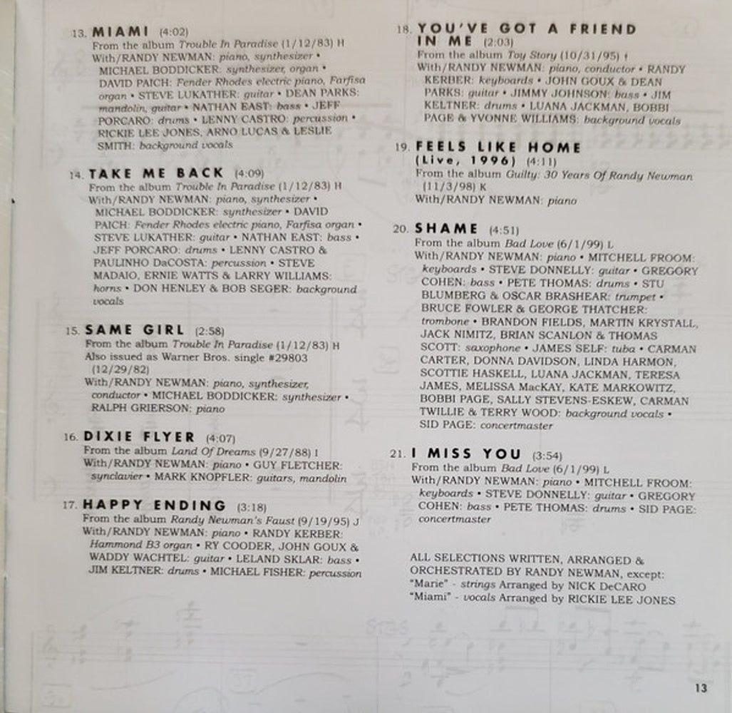 Image 2: Randy Newman – The Best Of Randy Newman CD | Relix