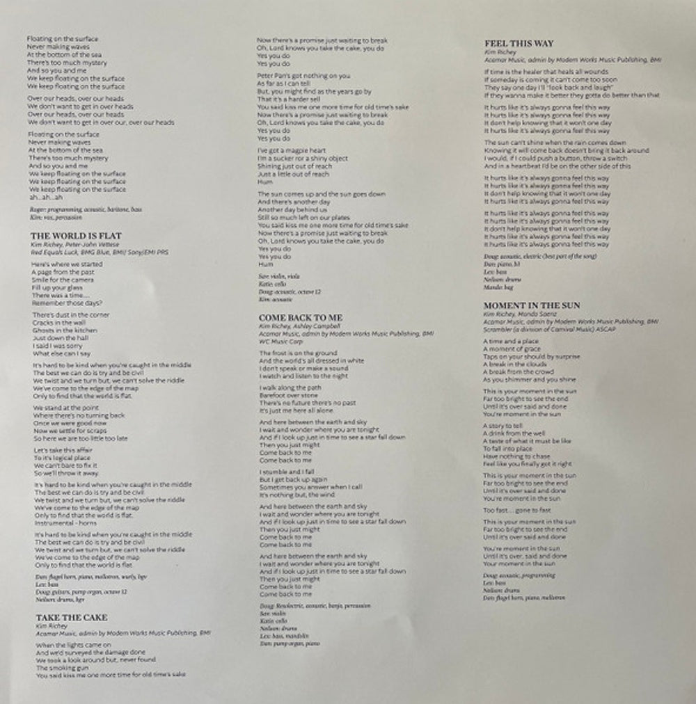Image 2: Richey, Kim – Every New Beginning Vinyl LP | Relix