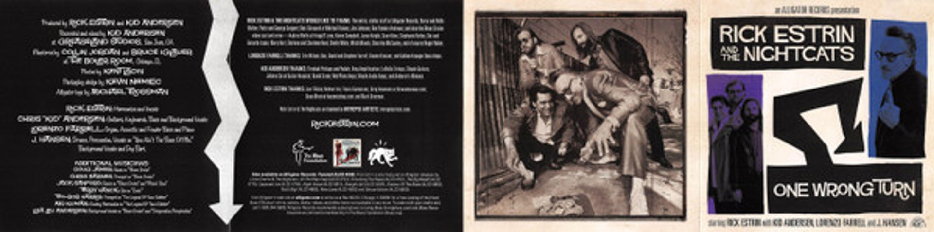 Image 2: Rick Estrin & The Nightcats – One Wrong Turn CD | Relix