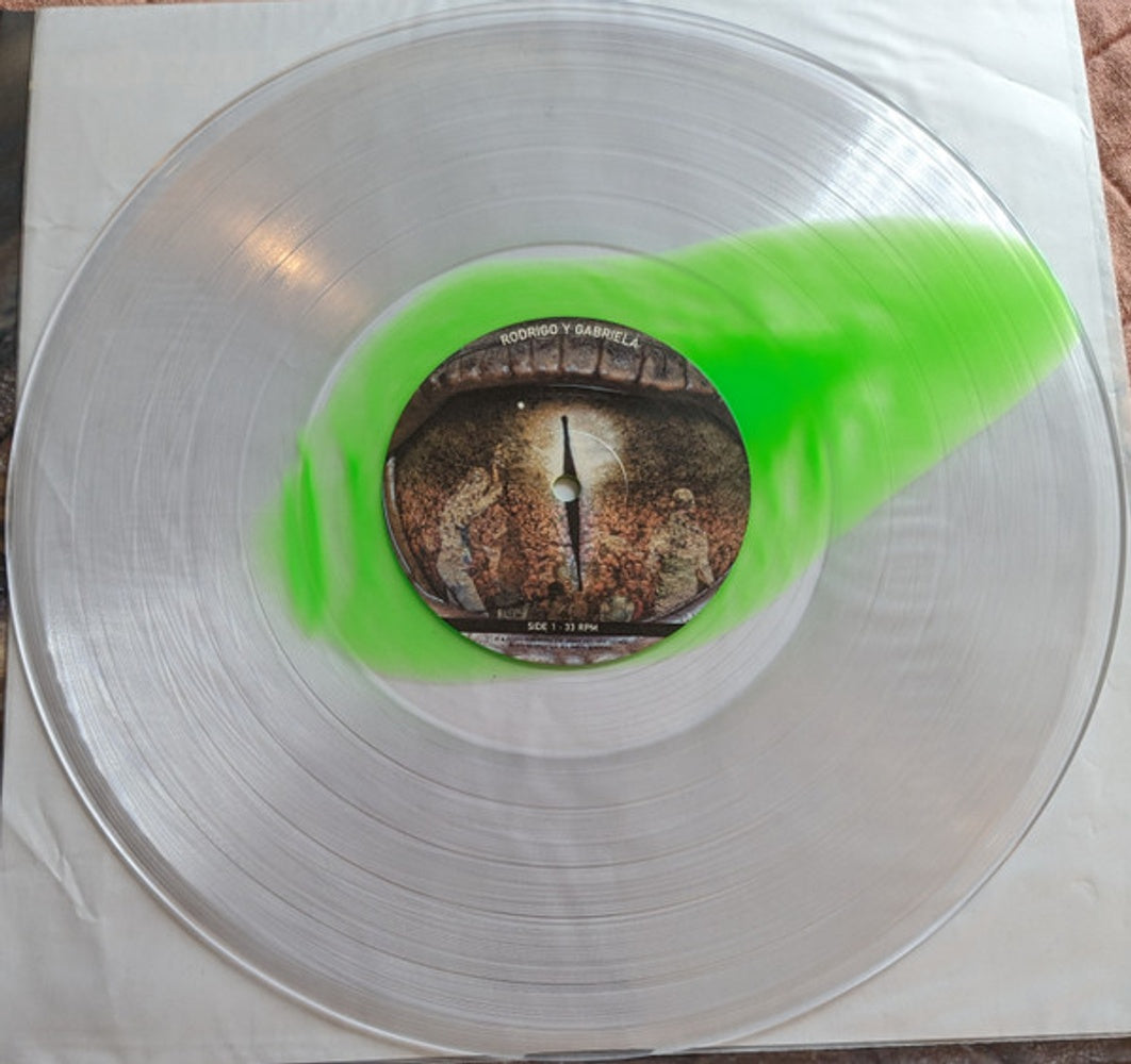 Image 2: Rodrigo Y Gabriela – Rodrigo Y Gabriela: Deluxe (Crocodile Green LP Vinyl) Vinyl LP | Relix