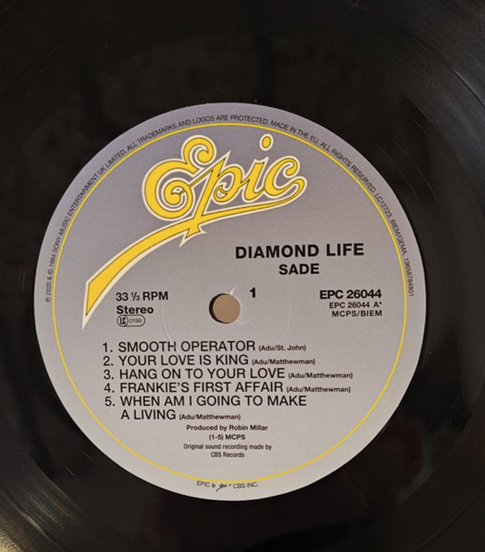 Image 2: Sade – Diamond Life Vinyl LP | Relix