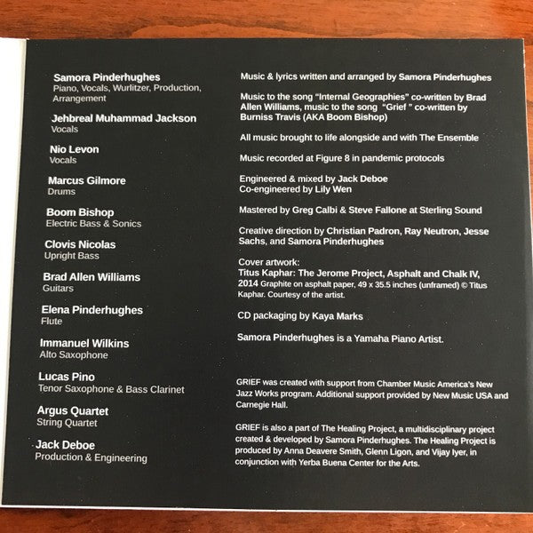 Image 2: Samora Pinderhughes – GRIEF CD | Relix