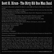 Image 2: Scott H. Biram – The Dirty Old One Man Band CD | Relix