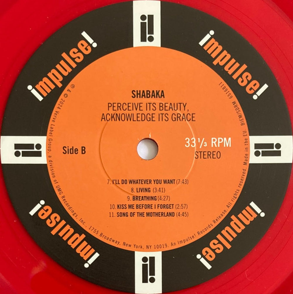 Image 2: Shabaka – Perceive Its Beauty, Acknowledge Its Grace Vinyl LP | Relix