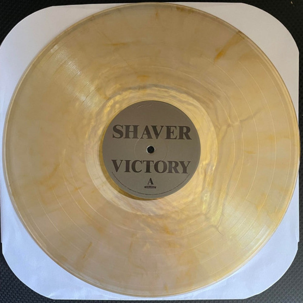 Image 2: Shaver – Victory (Colored, Gol LP Vinyl) Vinyl LP | Relix