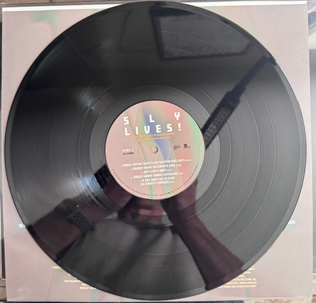 Image 2: Sly & Family Stone – Sly Lives (Aka The Burden Of Black Genius) - O.S.T Vinyl LP | Relix
