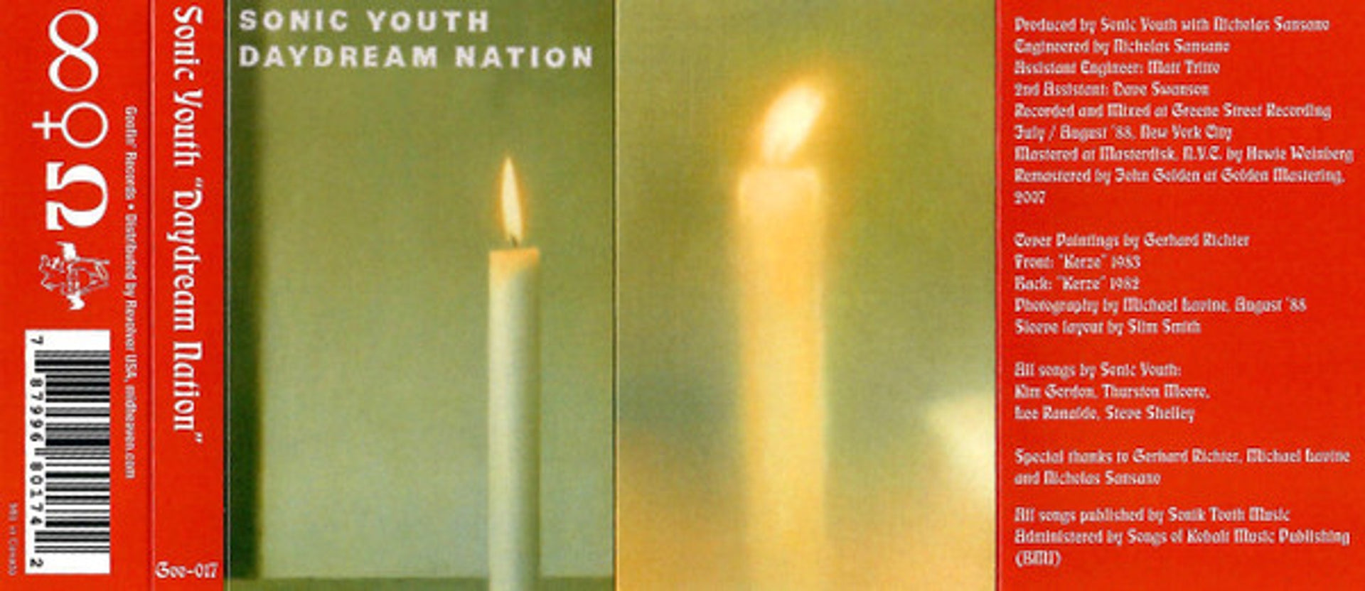 Image 2: Sonic Youth – Daydream Nation Cassette | Relix
