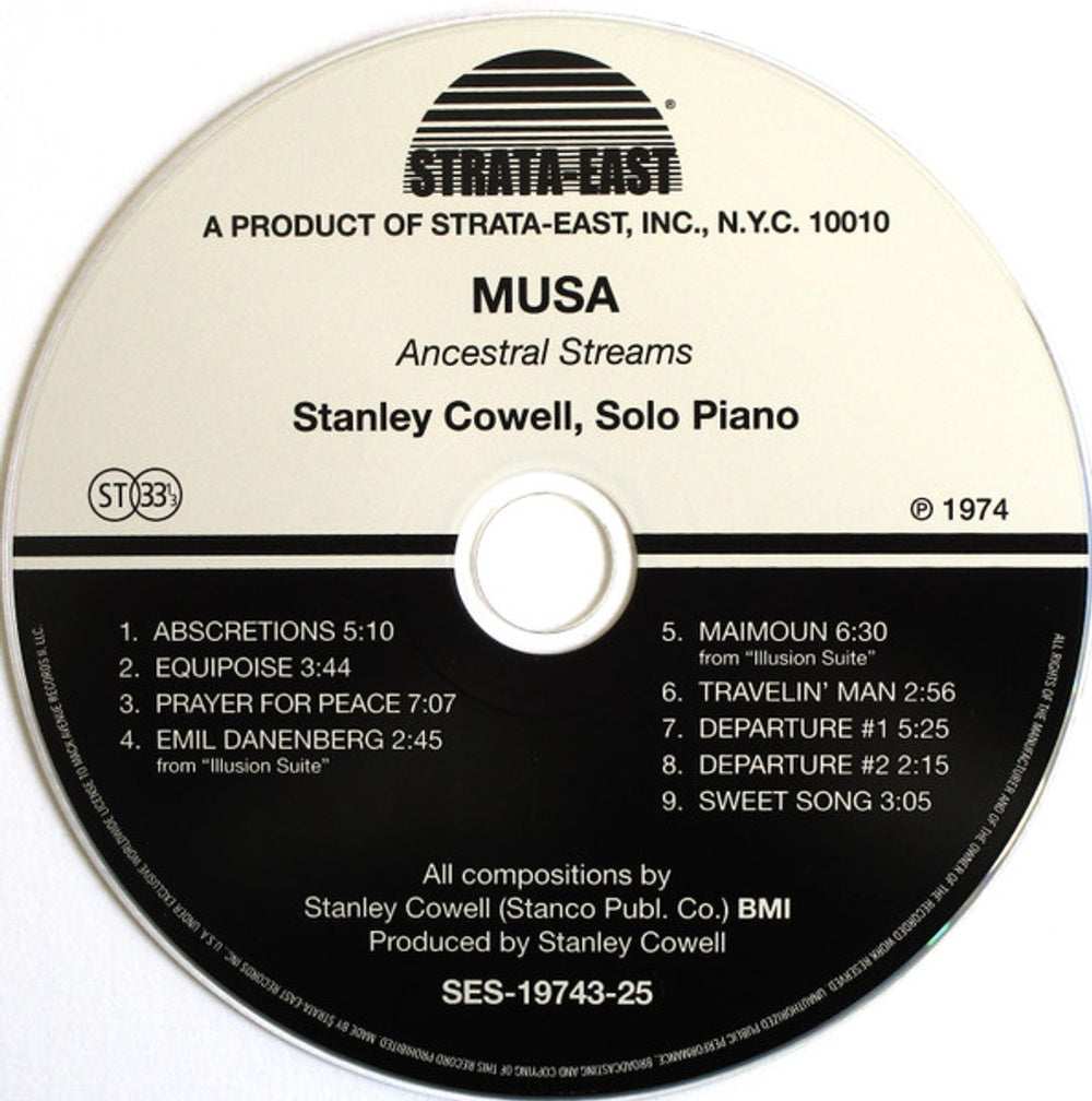Image 2: Stanley Cowell – Musa: Ancestral Streams CD | Relix