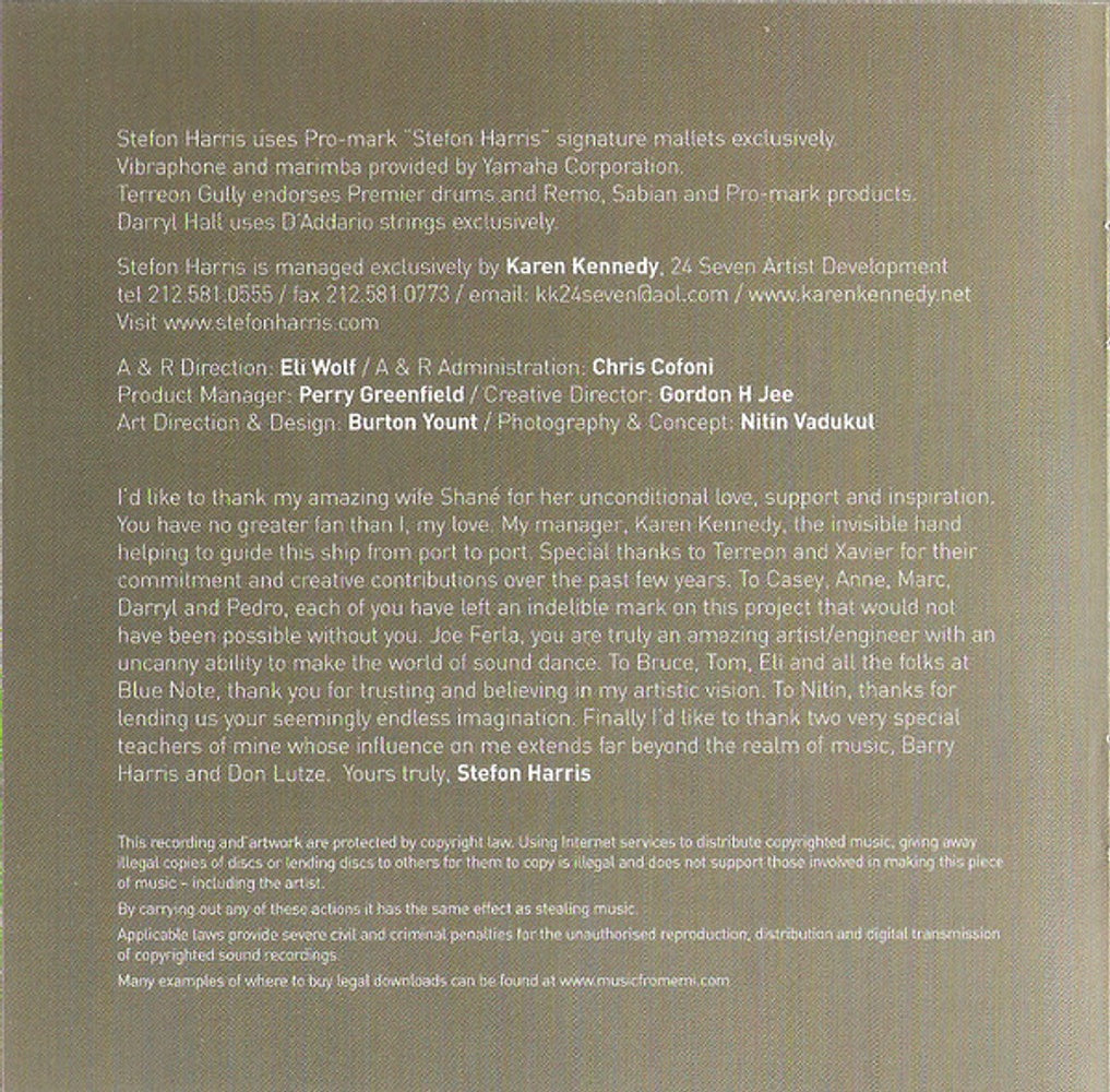 Image 2: Stefon Harris – Evolution CD | Relix