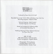 Image 2: Steve Kuhn – Live at Birdland CD | Relix