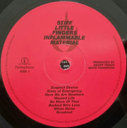 Image 2: Stiff Little Fingers – Inflammable Material (Remastered LP Vinyl) Vinyl LP | Relix