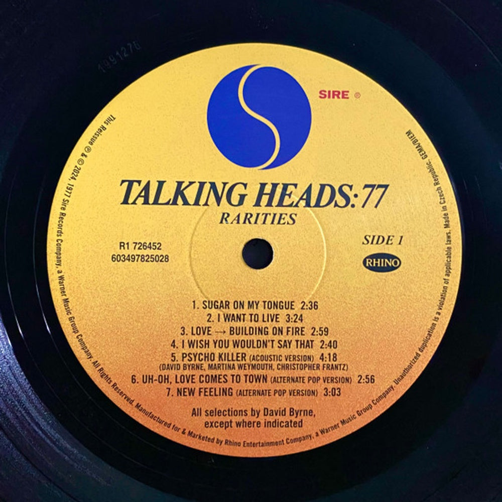 Image 2: Talking Heads – Talking Heads: 77 Vinyl LP | Relix