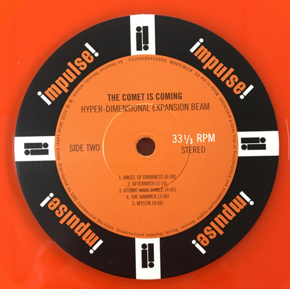 Image 2: The Comet Is Coming – Hyper-Dimensional Expansion Beam (Import Orange Crush LP Vinyl) Vinyl LP | Relix