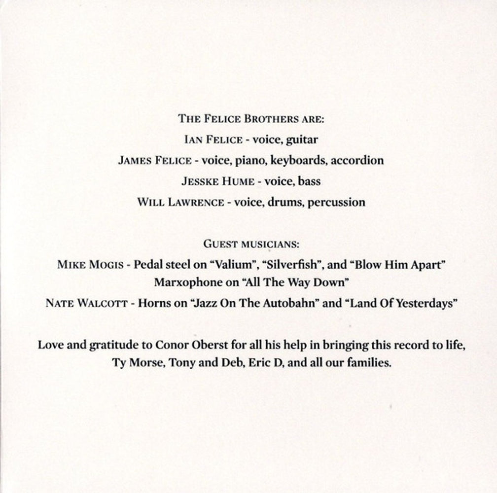 Image 2: The Felice Brothers – From Dreams To Dust CD | Relix