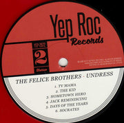 Image 2: The Felice Brothers – Undress (Red Black Split LP Vinyl) Vinyl LP | Relix