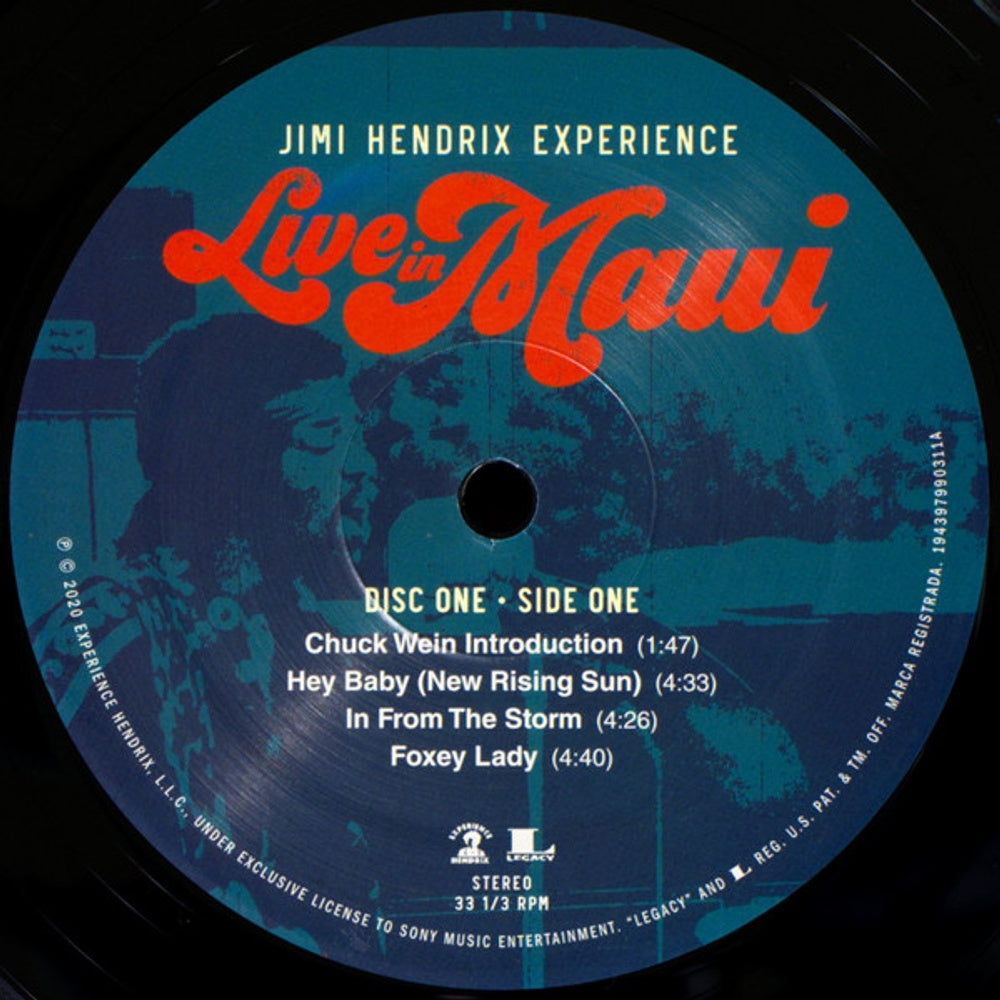 Image 2: The Jimi Hendrix Experience – Live In Maui (3LP/Blu-ray) Vinyl LP | Relix