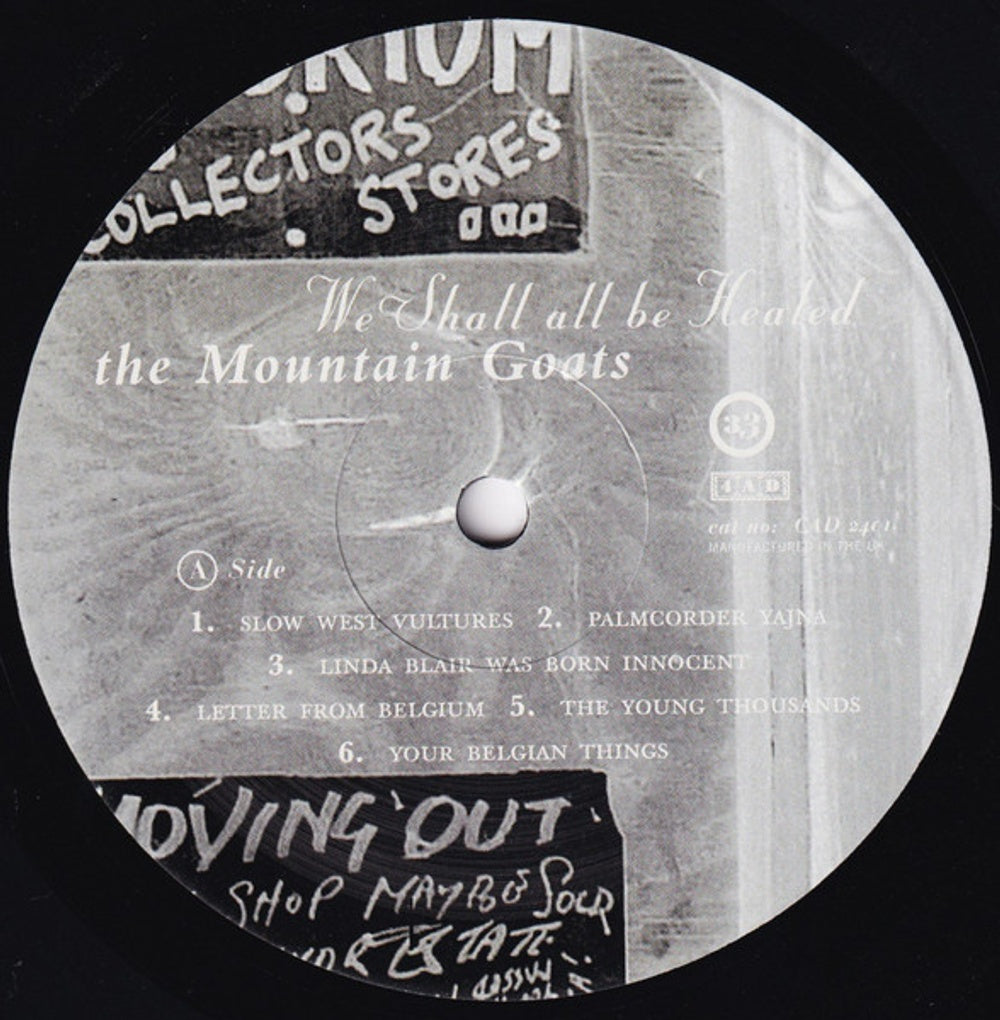 Image 2: The Mountain Goats – We Shall All Be Healed Vinyl LP | Relix