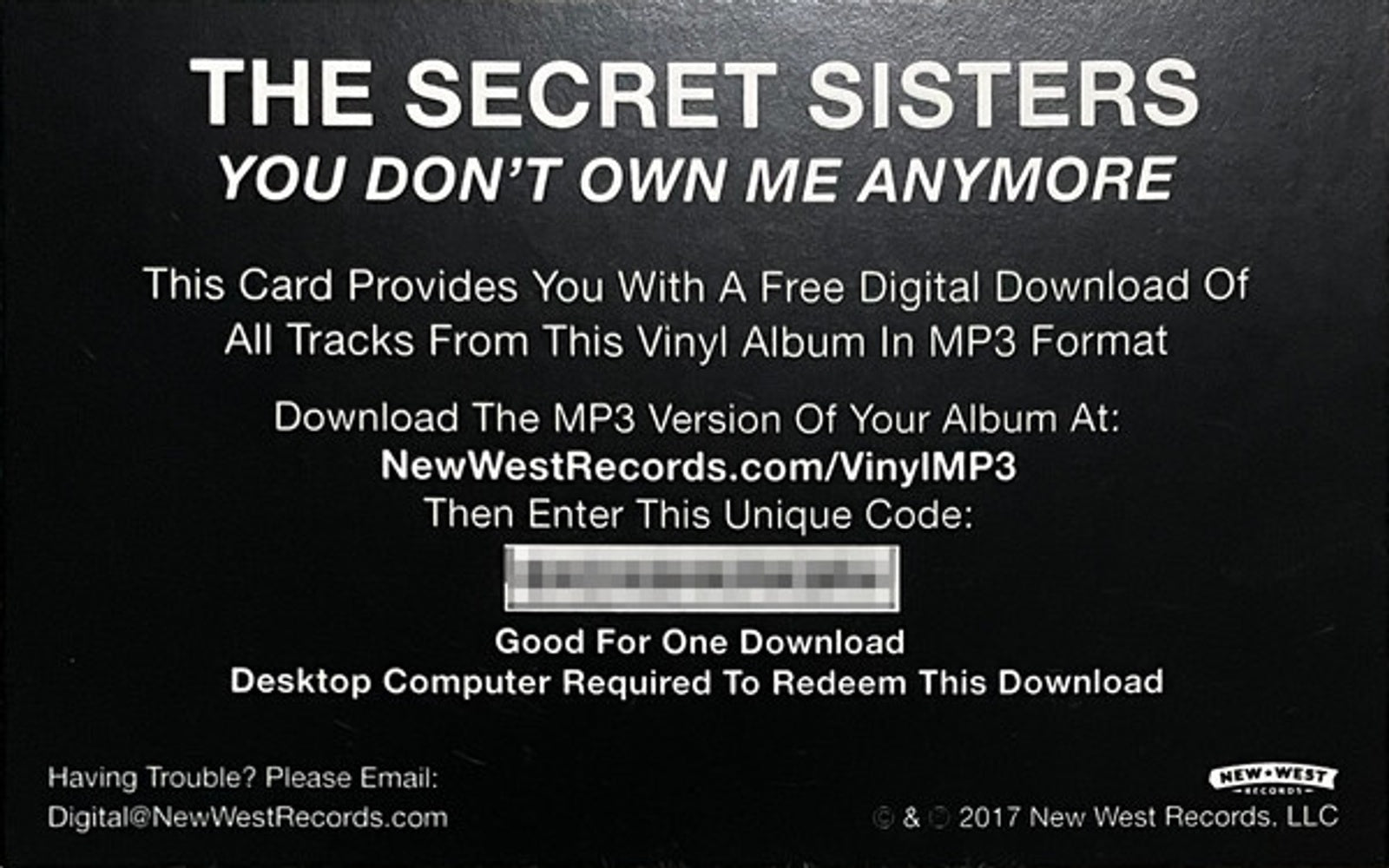 Image 2: The Secret Sisters – You Don't Own Me Anymore Vinyl LP | Relix