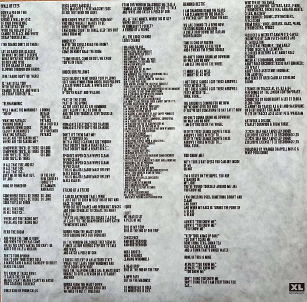 Image 2: The Smile – Wall Of Eyes Vinyl LP | Relix