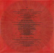 Image 2: The Weeknd – After Hours (Limited Edition Clear w/Red Splatter LP Vinyl) Vinyl LP | Relix
