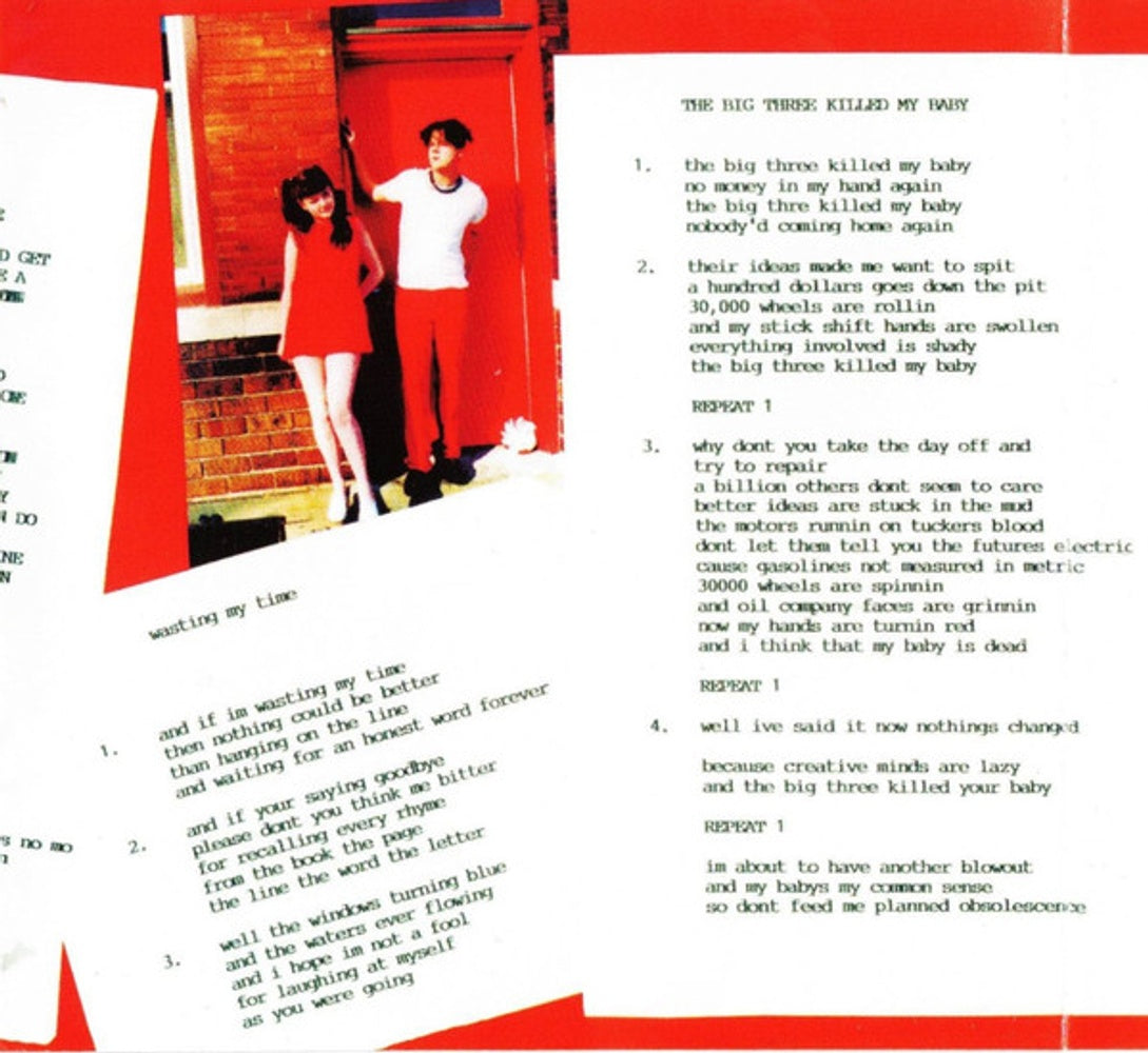 Image 2: The White Stripes – White Stripes (With Booklet CD) CD | Relix