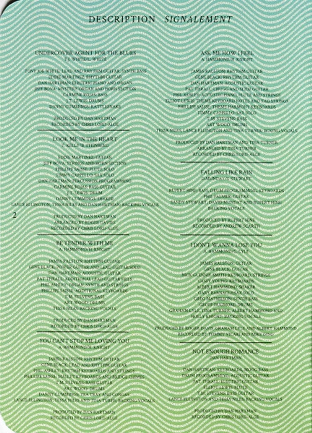 Image 2: Tina Turner – Foreign Affair CD | Relix