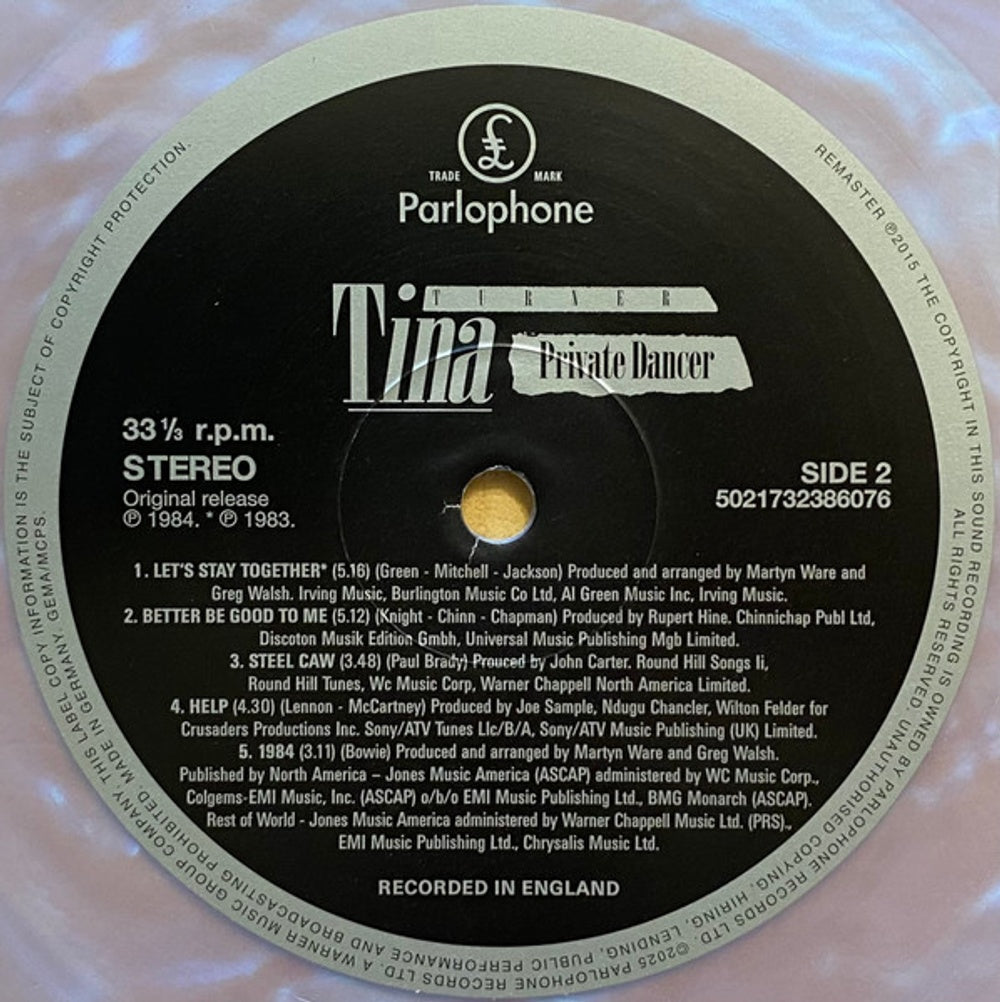 Image 2: Tina Turner – Private Dancer (Colored LP Vinyl) Vinyl LP | Relix