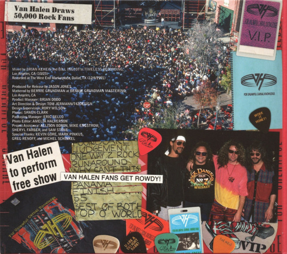 Image 2: Van Halen – Live In Dallas 1991 CD | Relix