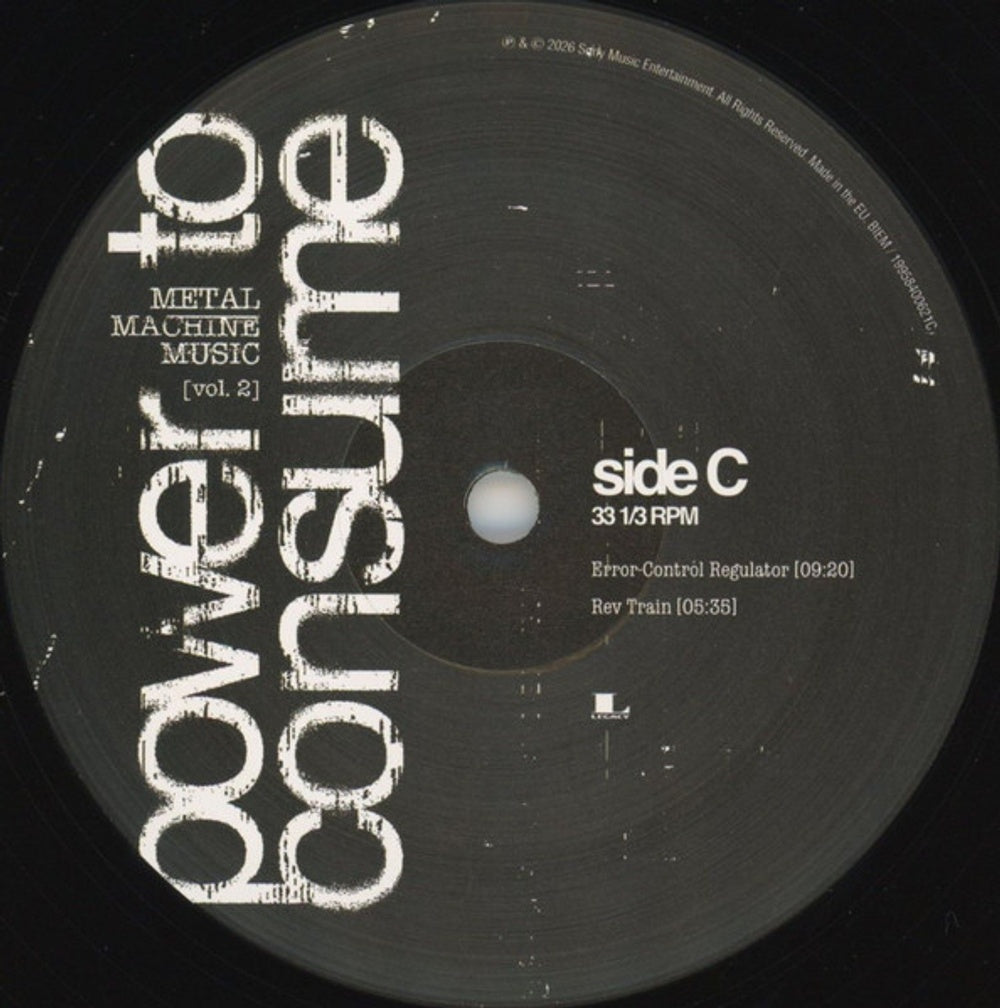 Metal Machine Music - Power To Consume Vol. 2 (2-LP Vinyl)