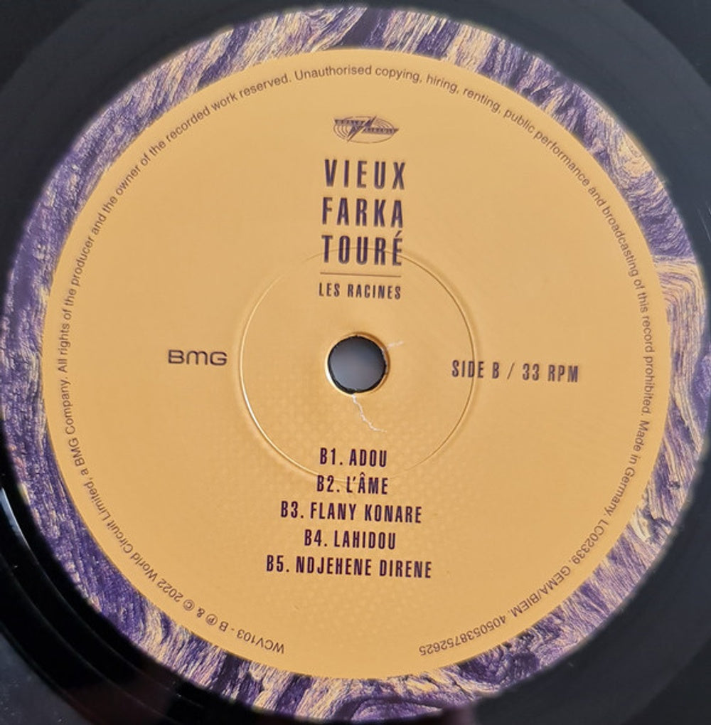 Image 2: Vieux Toure Farka – Les Racines Vinyl LP | Relix