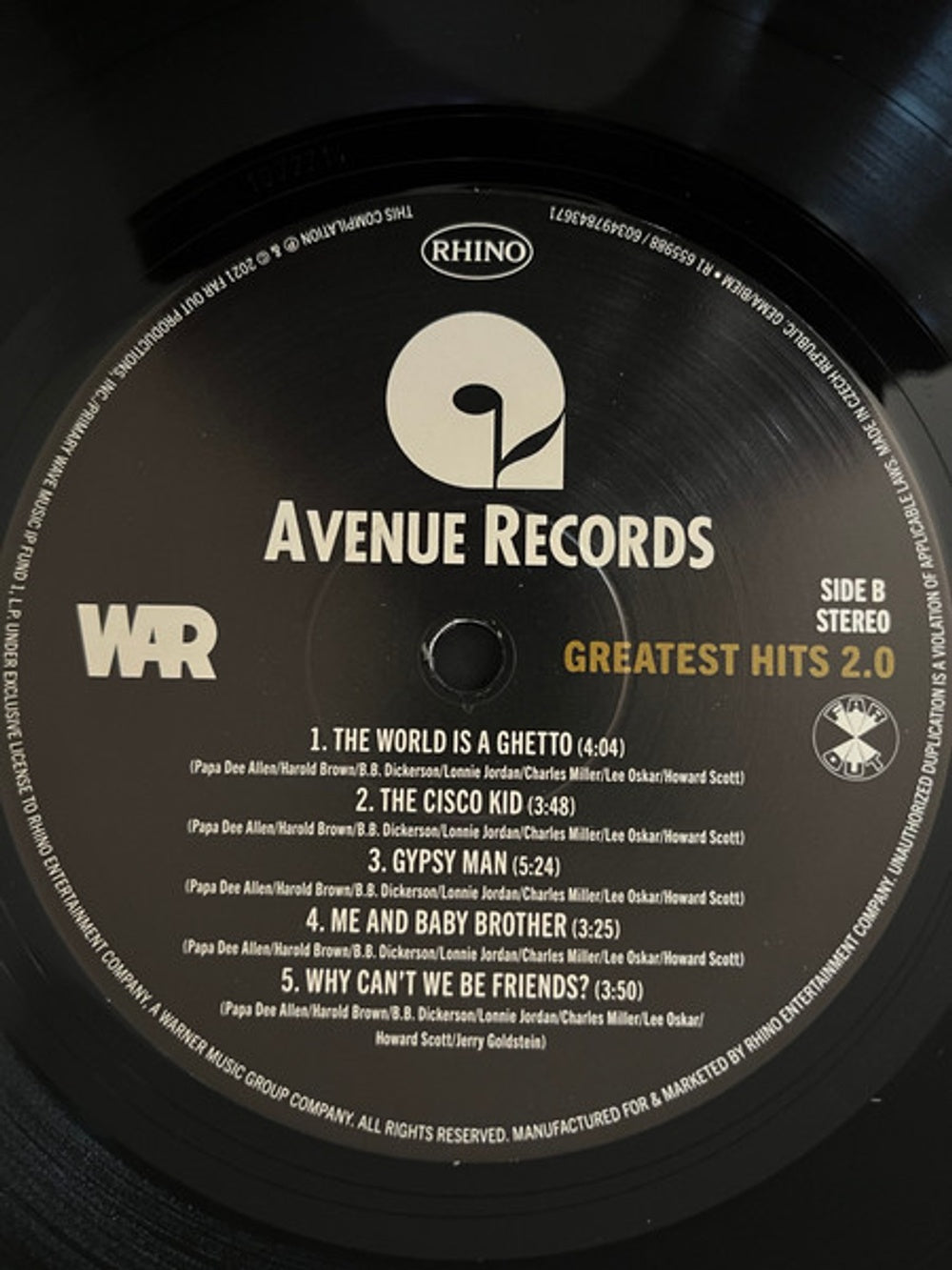Image 2: War – Greatest Hits 2.0 Vinyl LP | Relix