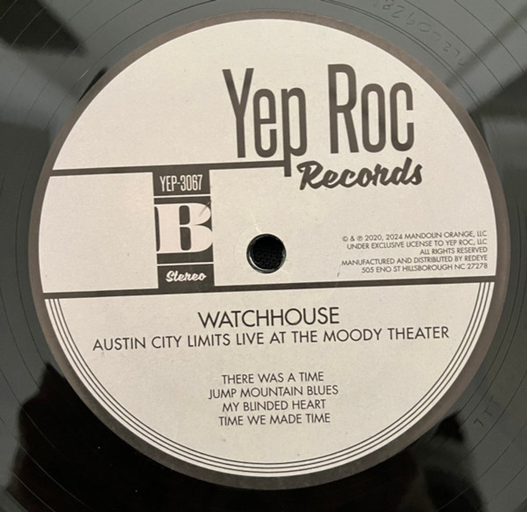 Image 2: Watchhouse – Austin City Limits Live At The Moody Theater (Clear Smoky LP Vinyl) Vinyl LP | Relix