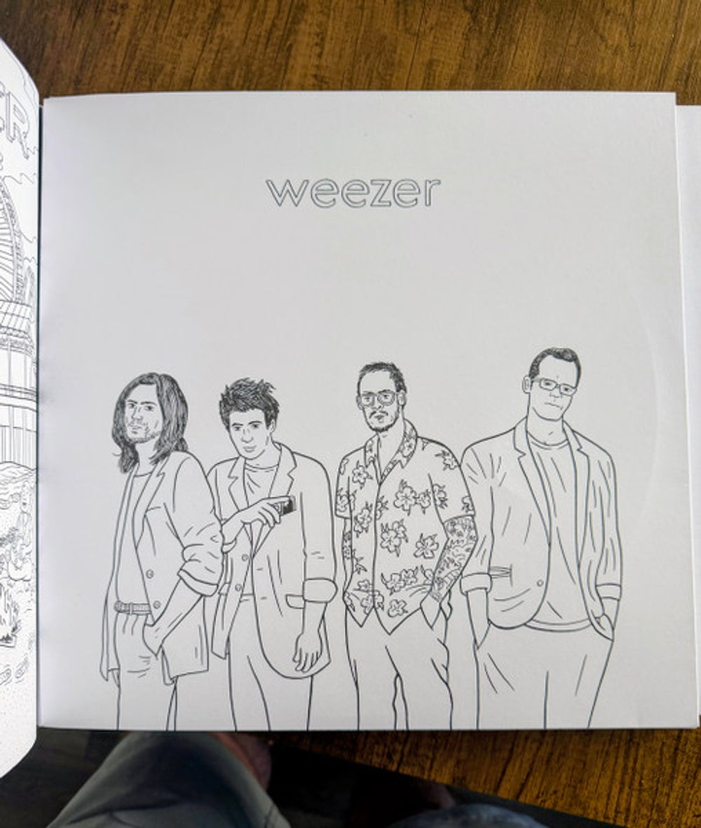Image 2: Weezer – Coloring Book Box Set (Multicolor LP Vinyl) Vinyl LP | Relix