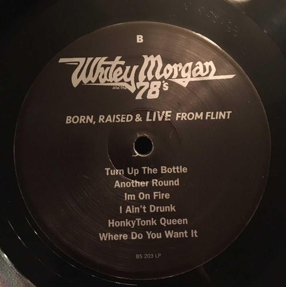 Image 2: Whitey Morgan & The 78S – Born Raised & Live from Flint Vinyl LP | Relix