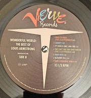 Image 2: Wonderful World: The Best Of Louis Armstrong (LP Vinyl) Vinyl LP | Relix