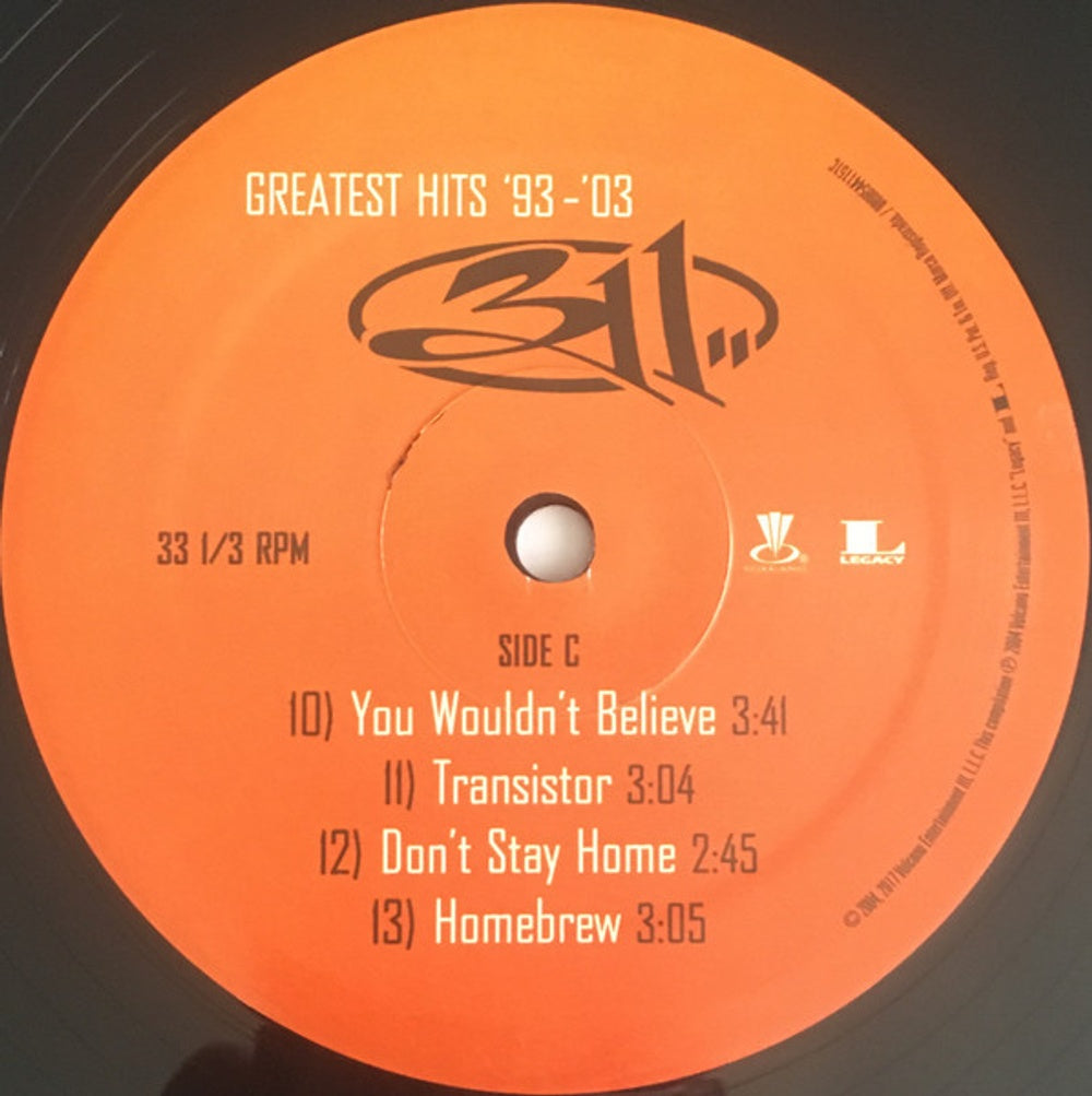 Image 3: 311 – Greatest Hits 93-03 Vinyl LP | Relix