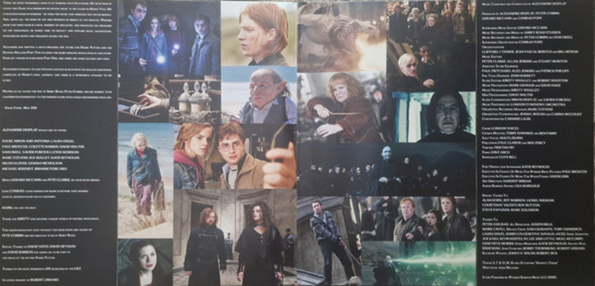 Image 3: Alexandre Desplat – Harry Potter and the Deathly Hallows, Pt. 2 (Original Soundtrack LP Vinyl) Vinyl LP | Relix