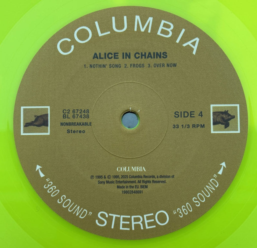 Image 3: Alice In Chains – Alice In Chains (30th Anniversary Reissue, Colored LP Vinyl) Vinyl LP | Relix